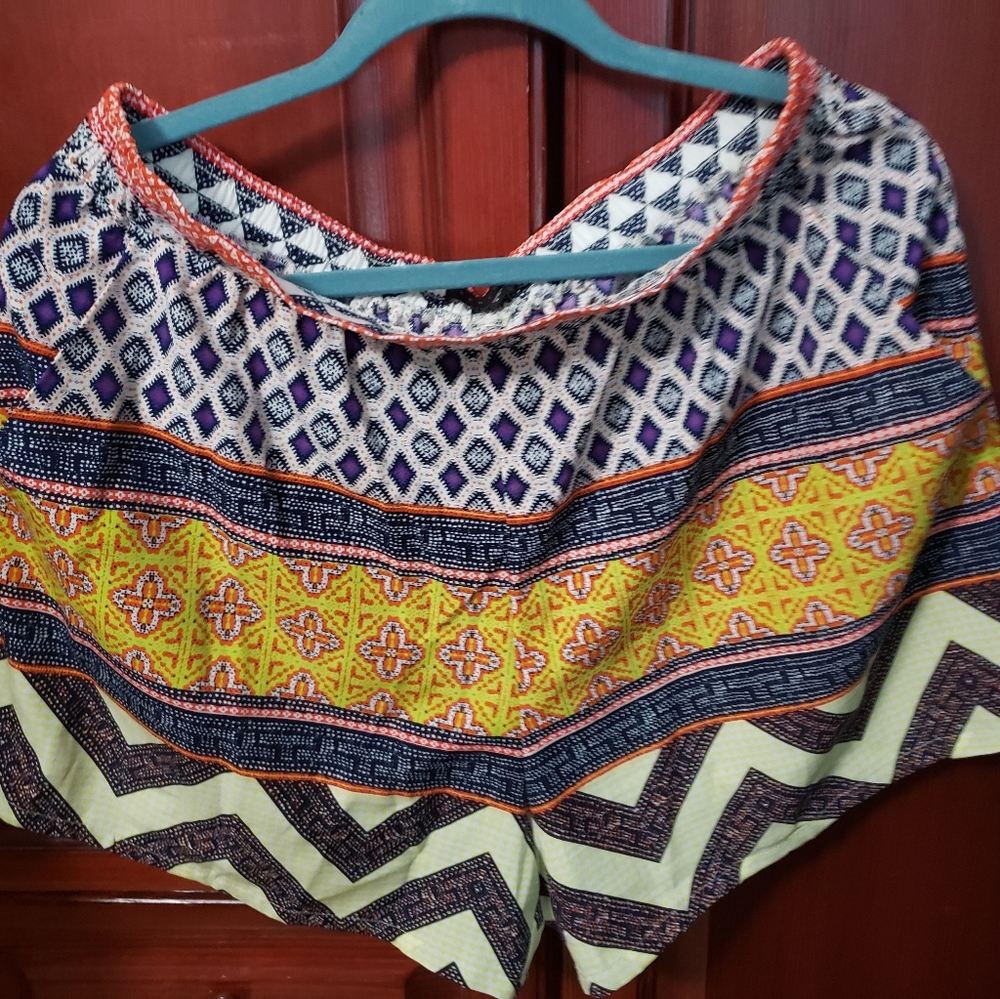 Wild printed shorts